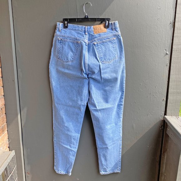 (4 / $40) Vintage Memphis Curvy Fit Blue Jeans SZ 14 - Picture 2 of 9